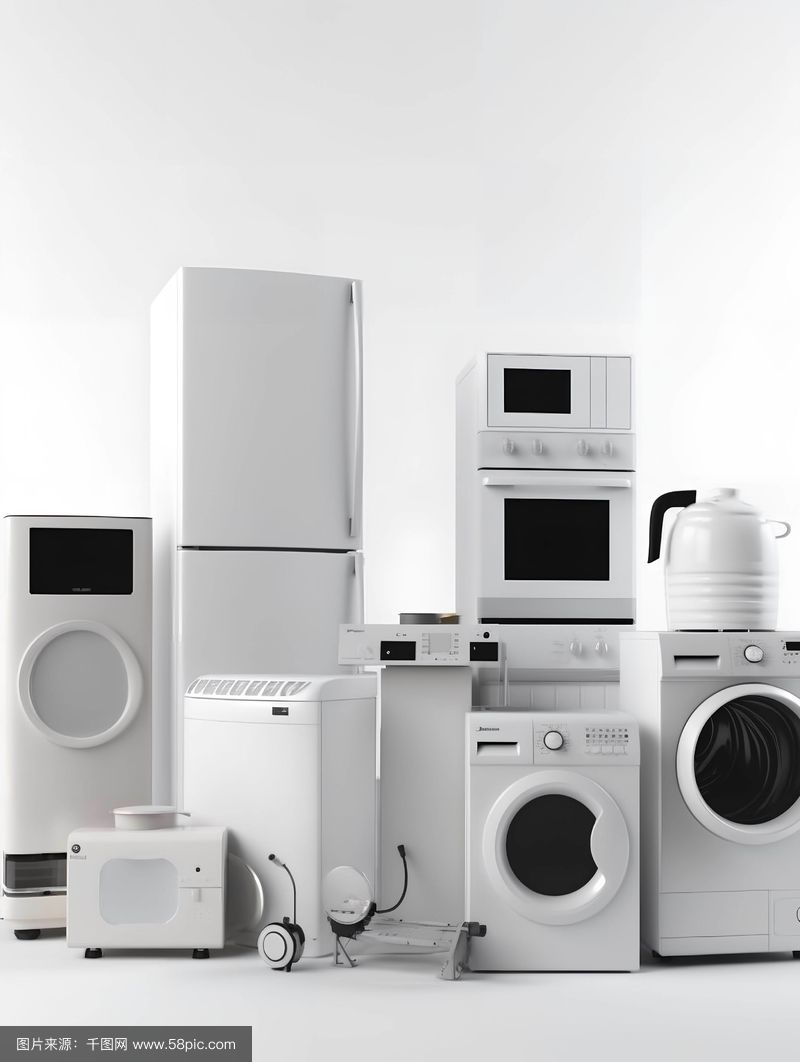 家用電器,機械設(shè)備攝影圖